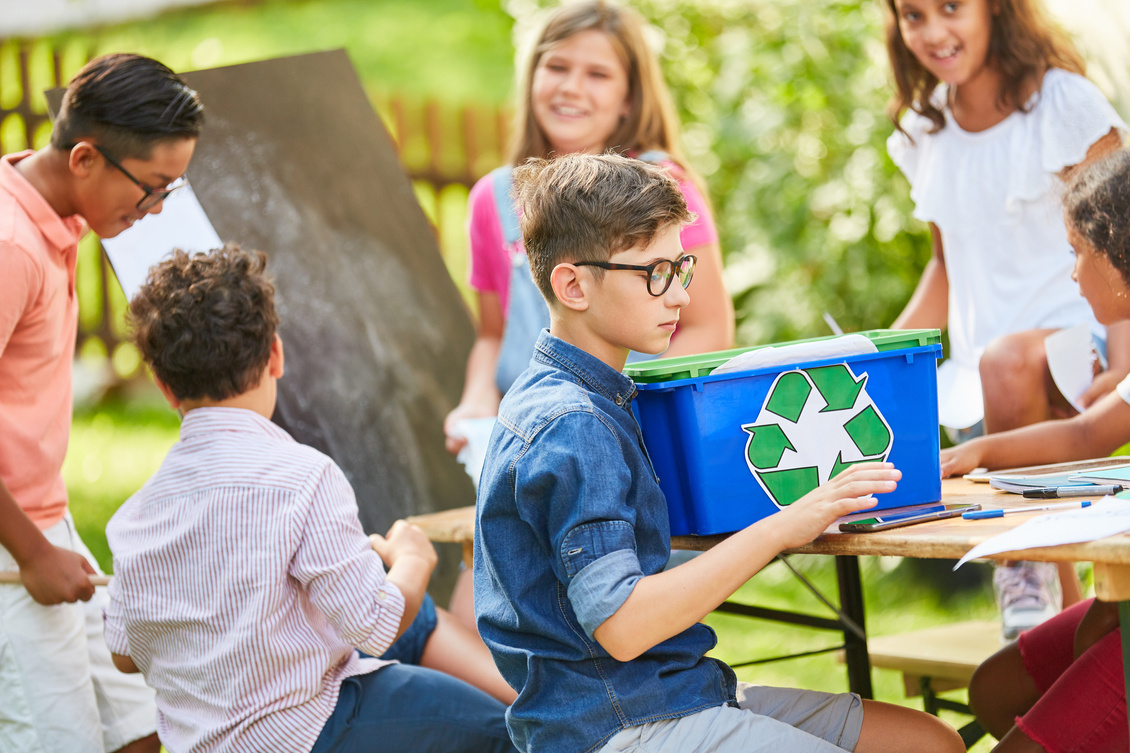 Children Learn about Sustainability and Environmental Protection